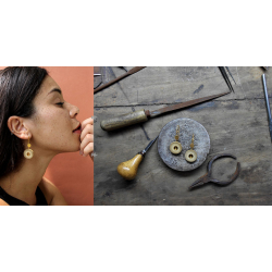 Baka ✺ Rhea Gold . Earring { 9 }